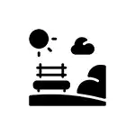 Pousada com muito contato com a natureza