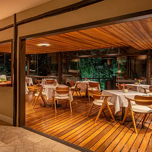 Restaurante em Pousada